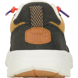 HEYDUDE Sirocco Alta Hype Nylon Heren Walnoot Sportschoenen