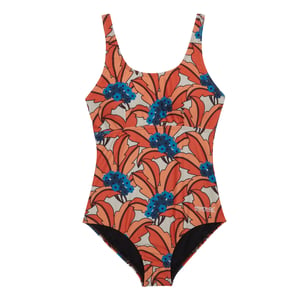 Regatta Dames/Dames Orla Kiely Tropical Eendelig Zwempak (Oranje)