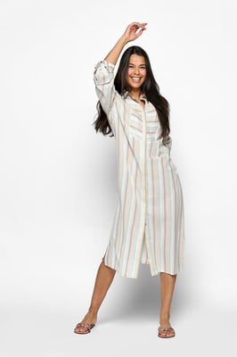 Caroline Tensen Michigan Print Jurk Multi