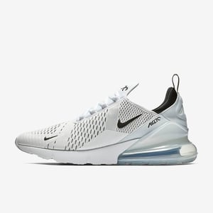 Nike Air Max 270 Trainers White/White/Black