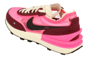 Nike Dames Waffle One Roze Sneakers