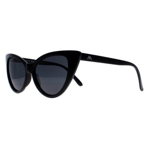 Montana Cat Eye Womens Matte Black Grey Polarized MP71
