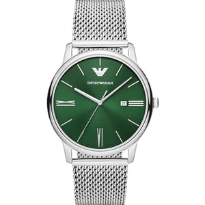 Emporio Armani Minimalist Herrklocka Silver AR11578