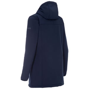Trespass - Dames Kristen Waterdichte Jas en is Lang van Lengte (Navy)