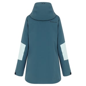 Oakley Sleve BlueWhite Women Moonshine Insulated 2L 10K Hoodie Jacket 511738 6A9