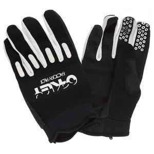 Oakley Factory Cycling Sports Black White Mens Gloves 94048 001