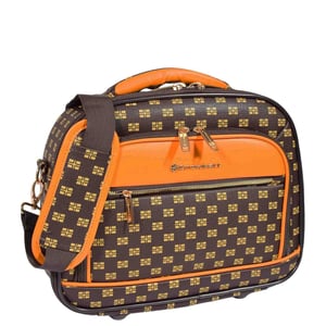 Brown Cosmetic Bag