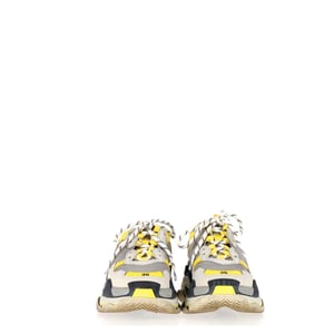 Balenciaga Triple S Sneakers in Grey Polyurethane