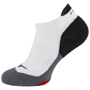 Mizuno Race Low Mens Vit/Grå Löpstrumpor