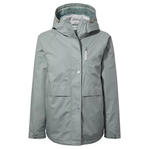 Craghoppers Womens/Ladies Saltaire Waterproof Jacket (Stormy Sea/Lunar Grey)