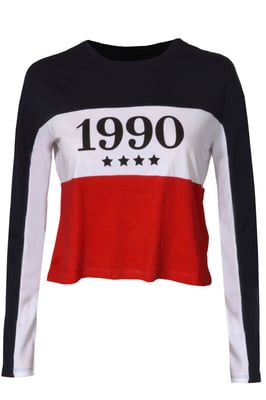 Long Sleeve Crop Top