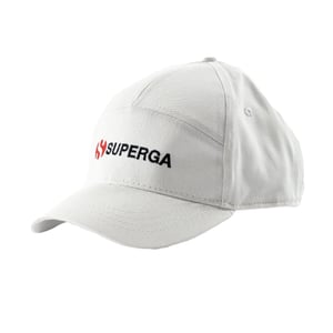 Superga Childrens/Kids Logo Baseball Cap (White)
