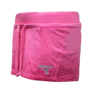 Diadora Logo Dames Roze Korte Broek