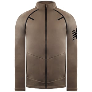 New Balance Tenacity Mens Brown Track Jacket