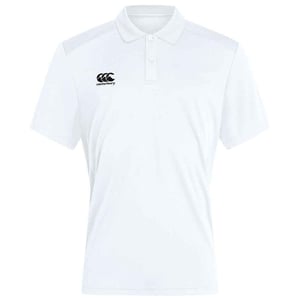 Canterbury Mens Club Dry Polo Shirt (White)