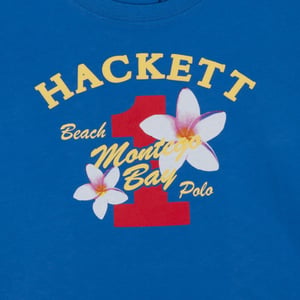 Jongens-T-shirt met korte mouwen en ronde hals HK500152