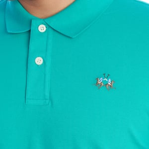 YMP002-PK001 Heren Slim Fit Poloshirt met korte mouwen
