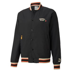 Puma x Randomevent Bomber Graphic Logo Jacka Svart 596661 01