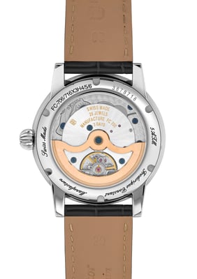 Frédérique Constant Classic Date Men's Black Watch FC-706B3H6