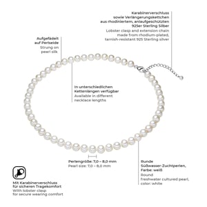 Valero Pearls Female Fresh Water Cultured Pearl(s) Necklace