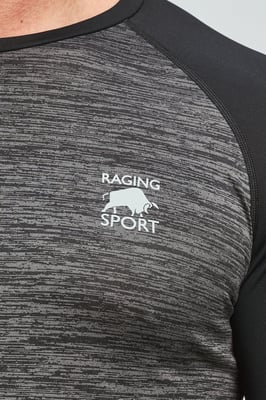 Big & Tall Performance Long Sleeve Tee - Black