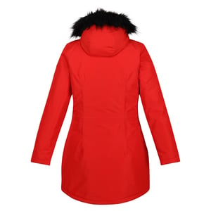 Regatta Womens/Ladies Voltera Heated Waterproof Jacket (Code Red)