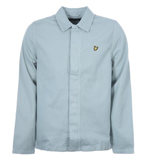 Lyle & Scott Washed Drill Overshirt - Away Blue