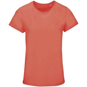 SOLS Dames/dames Crusader Organisch T-shirt (Pop Oranje)