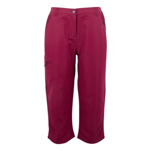 Regatta Dames/Dames Chaska III Walking Capri Cropped Broek (Beaujolais)