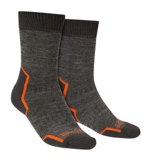 Bridgedale - Mens Heavyweight Merino Wool Socks - Anthracite