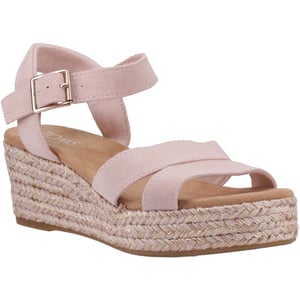 TOMS Audrey läder sandaler för kvinnor Pale Rose