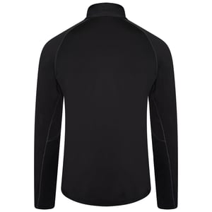 Dare 2B Heren Fuser Core Stretch Half Zip Thermo Top (Zwart)