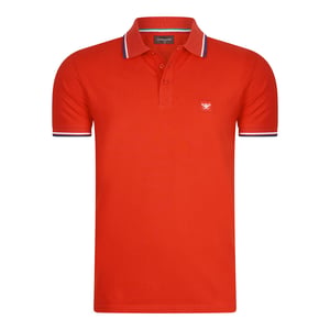 Cappuccino Italia Polo Applique Pique Rod