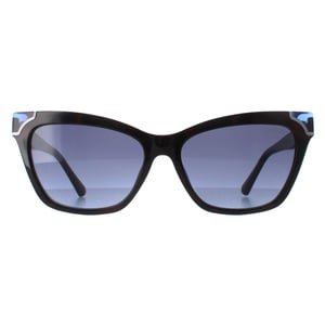 Guess Rectangle Womens Blonde Havana Blue Gradient GU7840