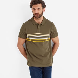 Bolton Mens Polo Shirt Khaki