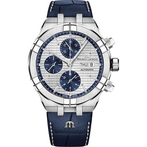 Maurice Lacroix Aikon Heren Horloge Blauw AI6038-SS001-131-1