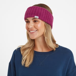 Ranora Knit Headband Faded Pink