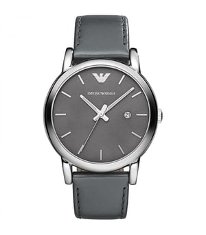 Emporio Armani AR1730 Klassiek Grijs Roestvrij Staal Herenhorloge