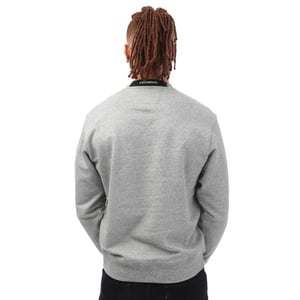 Men's C.P. Company Diagonal Raised Fleece Sweatshirt in Grey