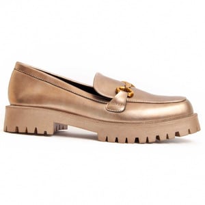 Montevita Platform Moccasin Macca3 I Guld