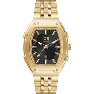 Ice Watch Ice Boliday - Zwart - Volledig Stalen Dames Gouden Horloge 024551
