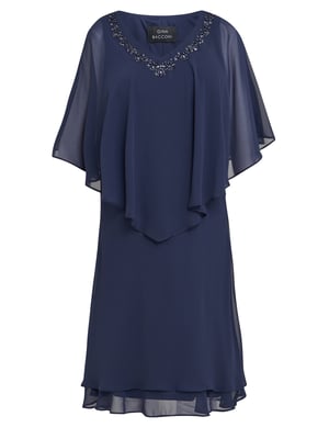 Diana V Neck Embellished Dress