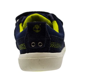 Timberland Littleton Ox Blue Suede Hook And Loop Småbarn Träningsskor A15RE