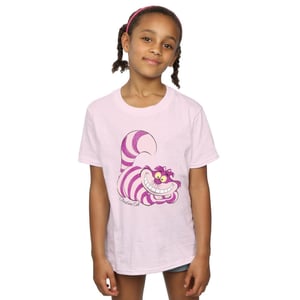 Disney Meisjes Alice In Wonderland Cheshire Cat Katoenen T-Shirt (Baby Roze)