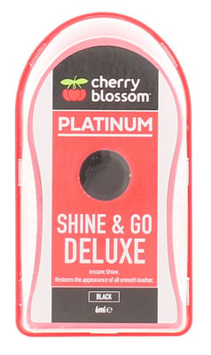 Cherry Blossom Shoe Care Shine And Go Deluxe Sponge black