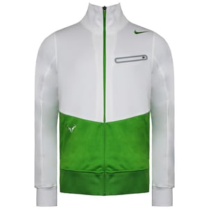 Nike Logo Träningsjacka Vit/Grön för herrar