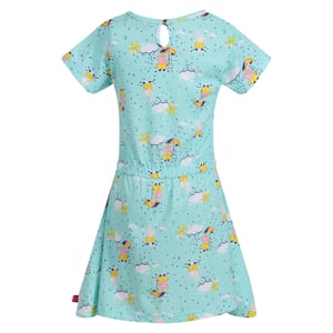 Regatta Peppa Pig Wolken Jurkje voor babymeisjes (Aruba Blauw)