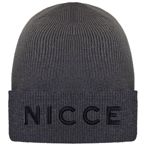 Nicce Mini Mercury Mens Grey Beanie
