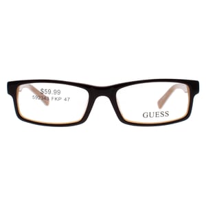 Guess Rectangle Unisex Brown GU9059