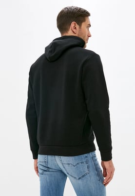 Diesel S Agnes BRO Heren Sweat Hoodie in Zwart